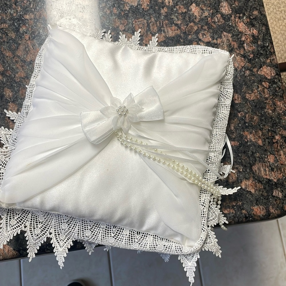 Ring bearer pillow